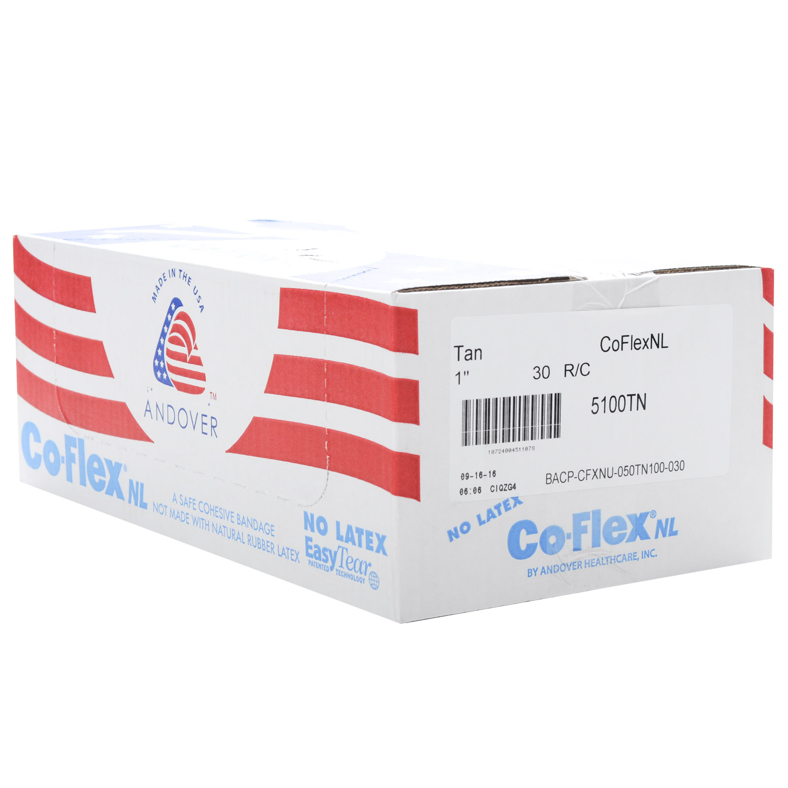 Coflex Elastic Bandage Latex Free Tan Bulk Box