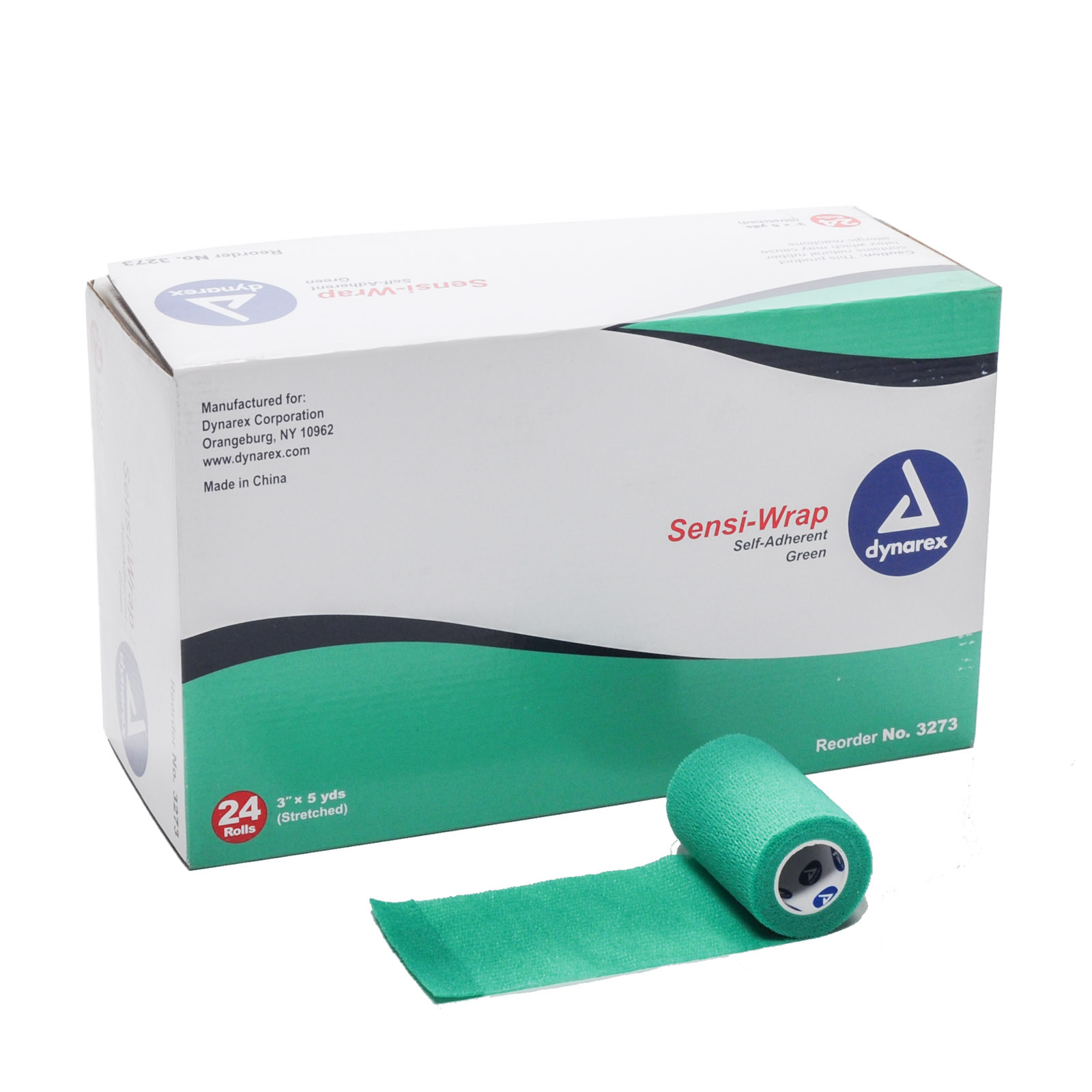 Sensiwrap Cohesive Elastic Bandage Green