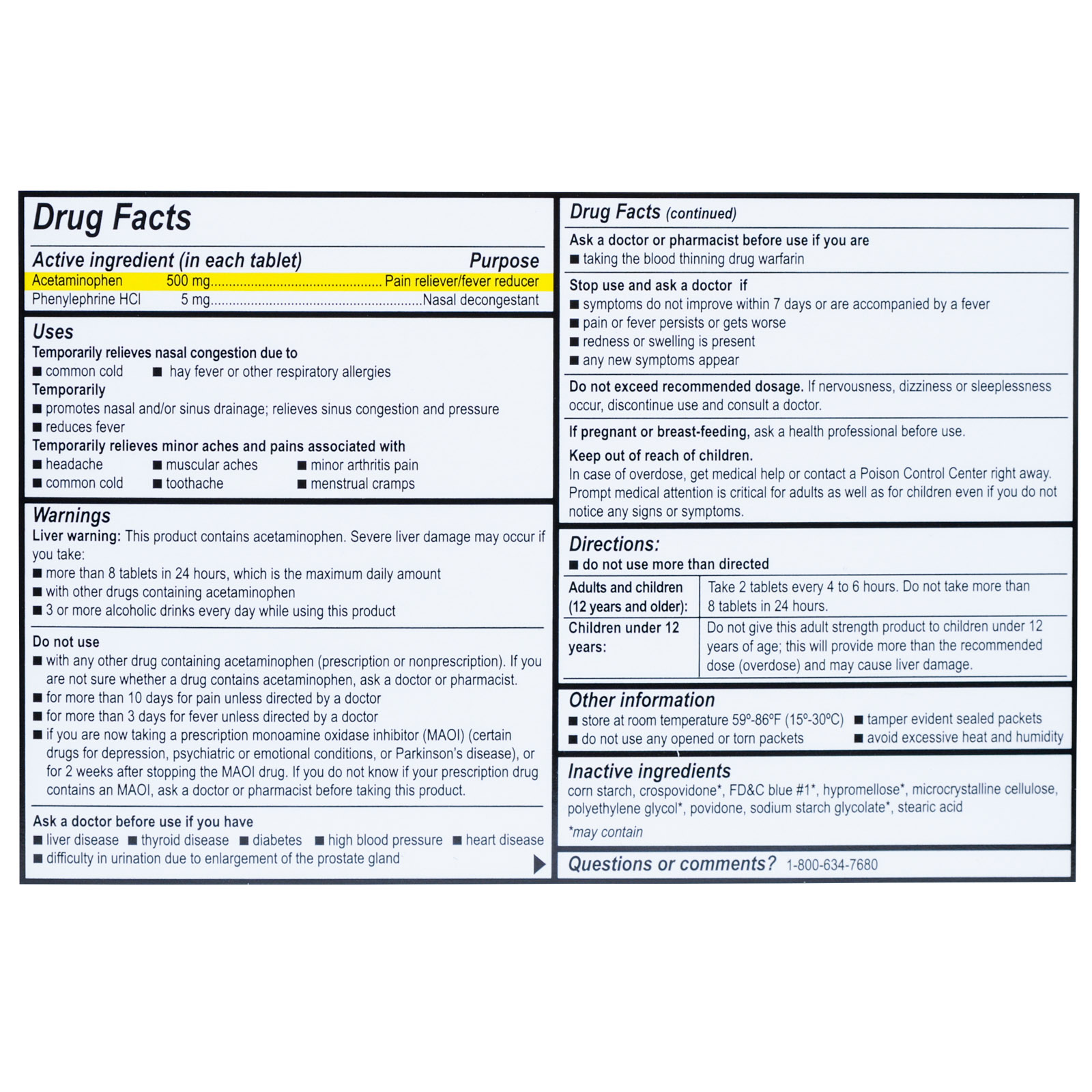 Medique Mygrex Headache Pain Relief Tablets Industrial Packets 150x2