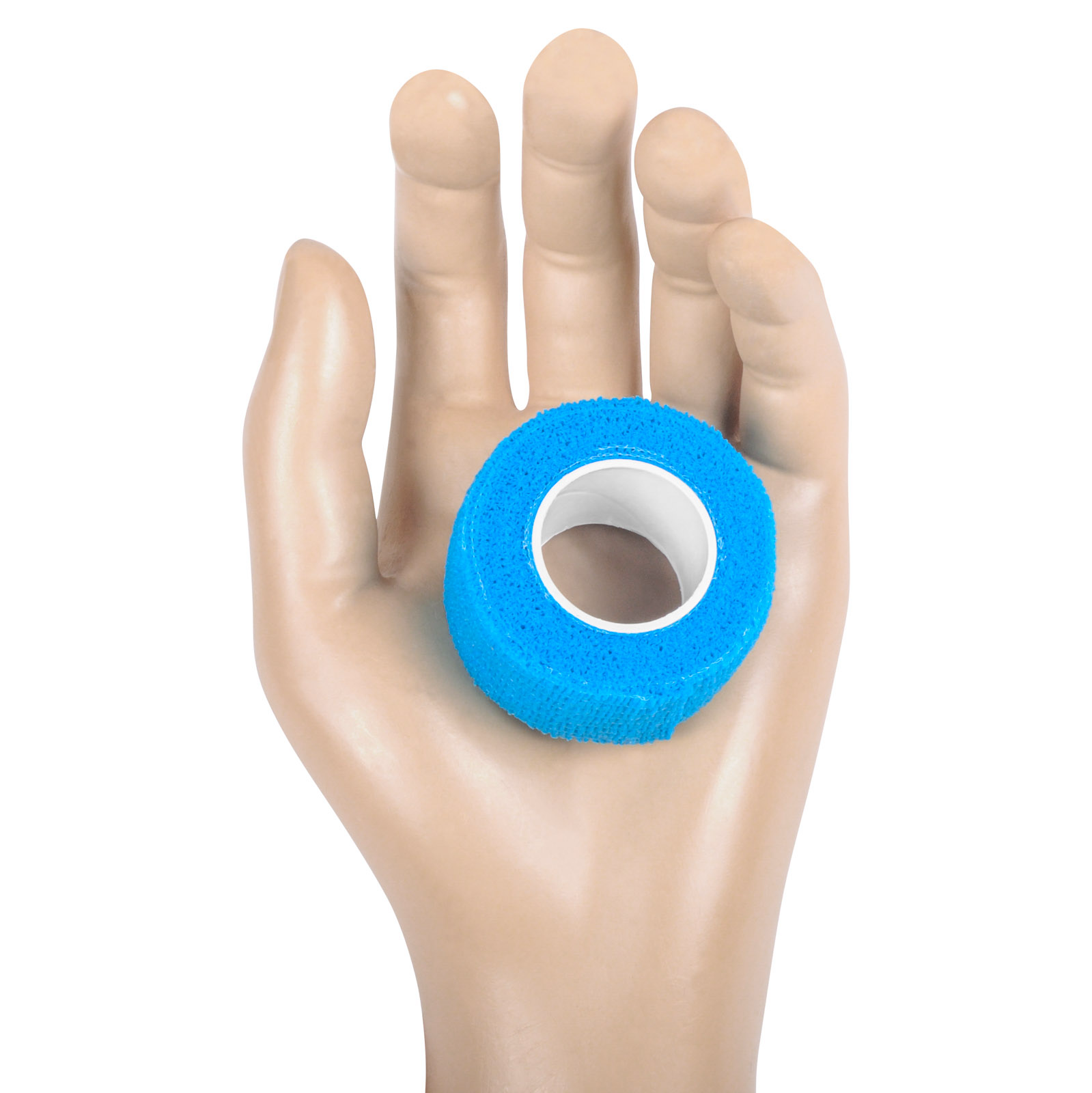 Cohesive Bandage Light Blue 1" Each