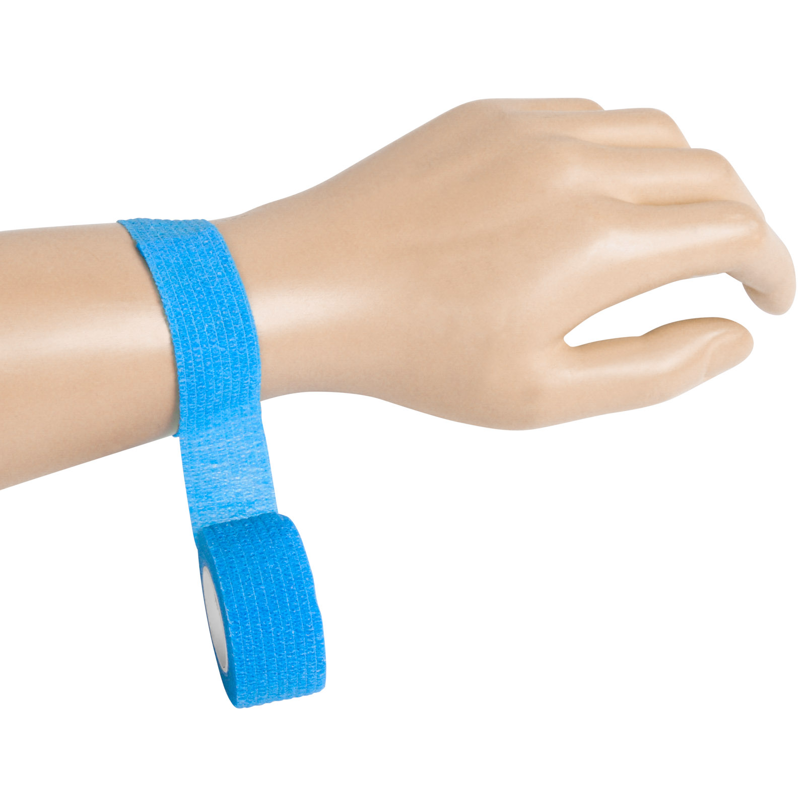 Cohesive Bandage Light Blue 1" Each