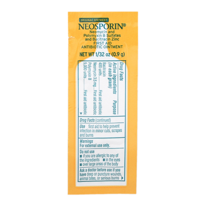 Neosporin Antibiotic Ointment 144 Unit Dose Packets