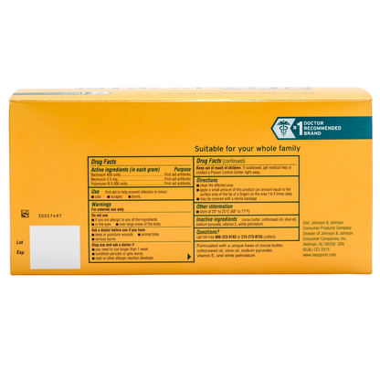 Neosporin Antibiotic Ointment 144 Unit Dose Packets
