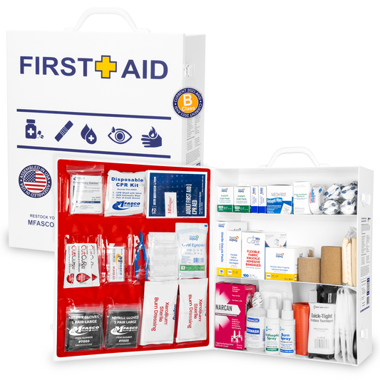 3 Shelf Wall Mount Kit OSHA Class B With Narcan