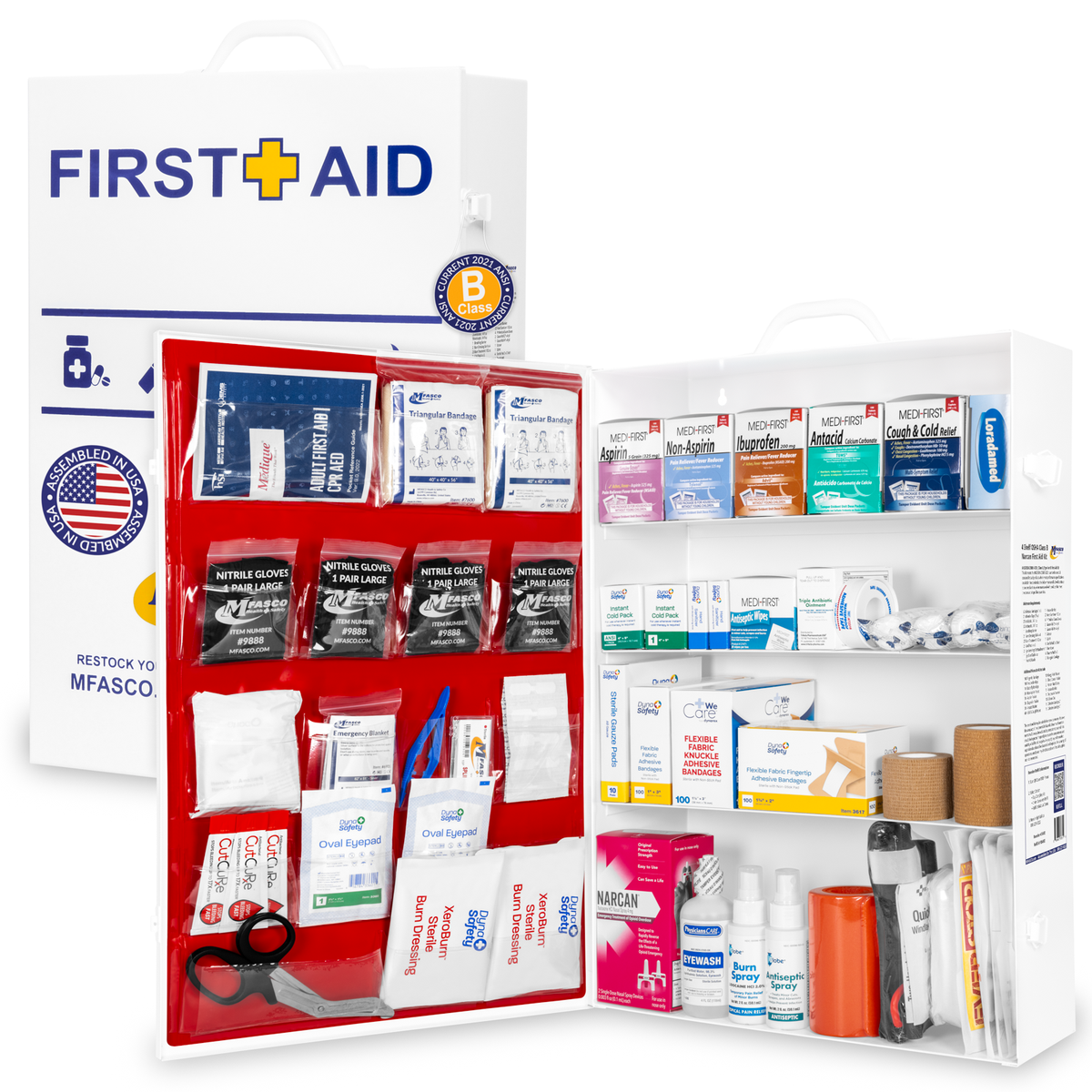 4 Shelf Workplace Kit with Narcan & Medication