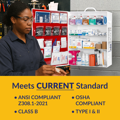 4 Shelf Workplace Kit with Narcan & Medication