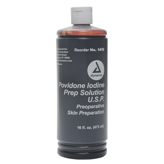 Povidone Iodine Disinfecting Solution 16 Oz