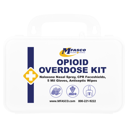 Opioid Overdose Kit Standard Plastic Case