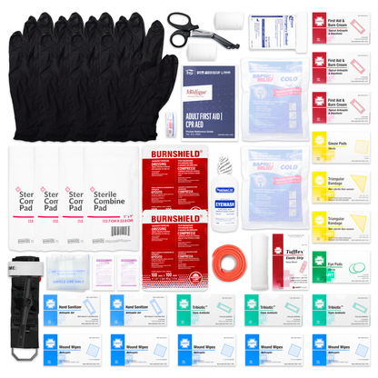 OSHA Class B First Aid Kit EM385-1-1 Red Tote Bag