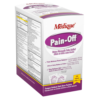 Pain Off Extra Strength Pain Reliever 2 Per Packet