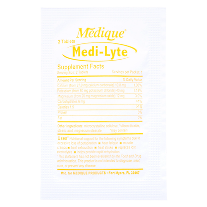 Medi Lyte Electrolyte Tablets (50 x 2)