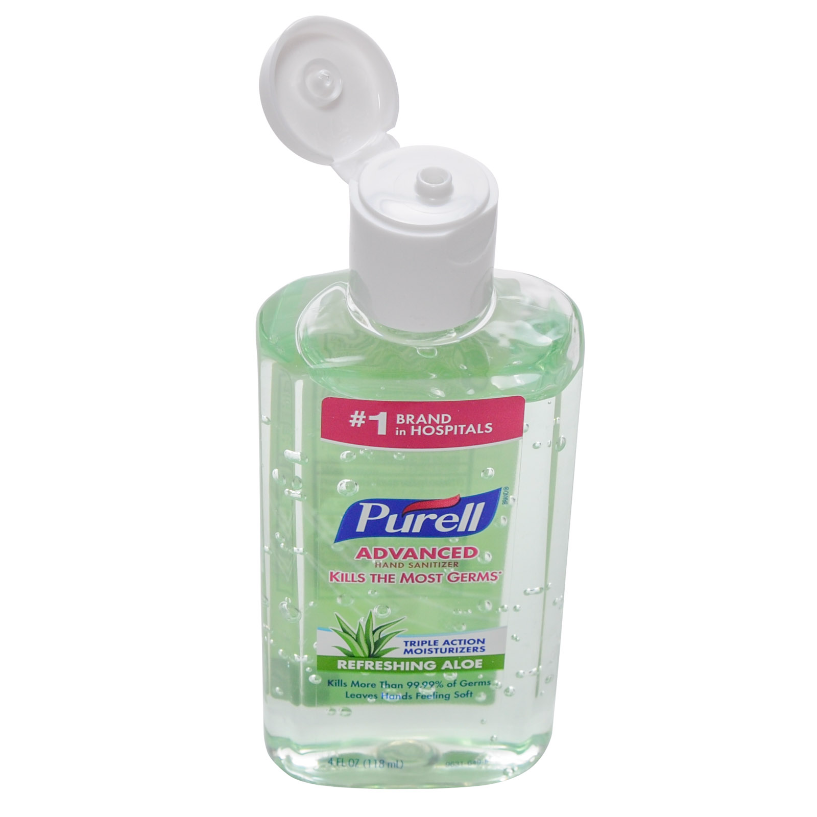 Purell Instant Hand Sanitizer With Aloe 4 Oz Bottle