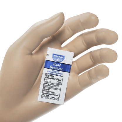 Hand Sanitizer Gel Water Jel Packets 25/box