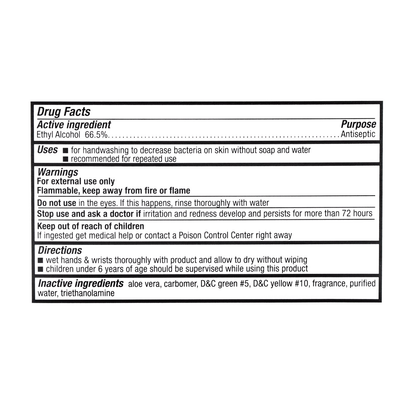 Safetec Hand Sanitizer Packets 25/Bx