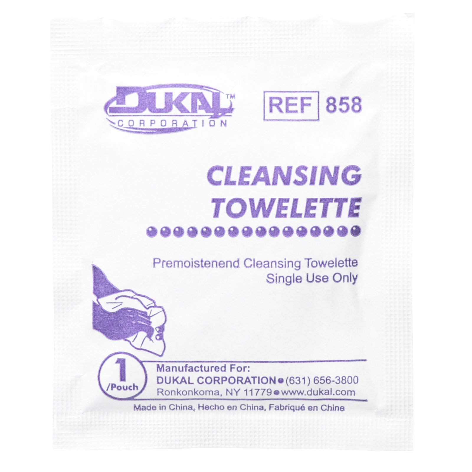 Clean Wipes Premoistened Individually Wrapped 1500/cs