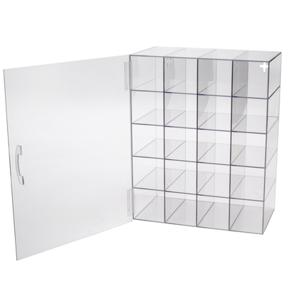 Safety Eye Glass Case Acrylic With Door