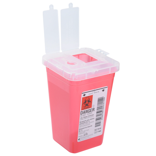 Bemis Biohazard Sharps Container 1 Quart