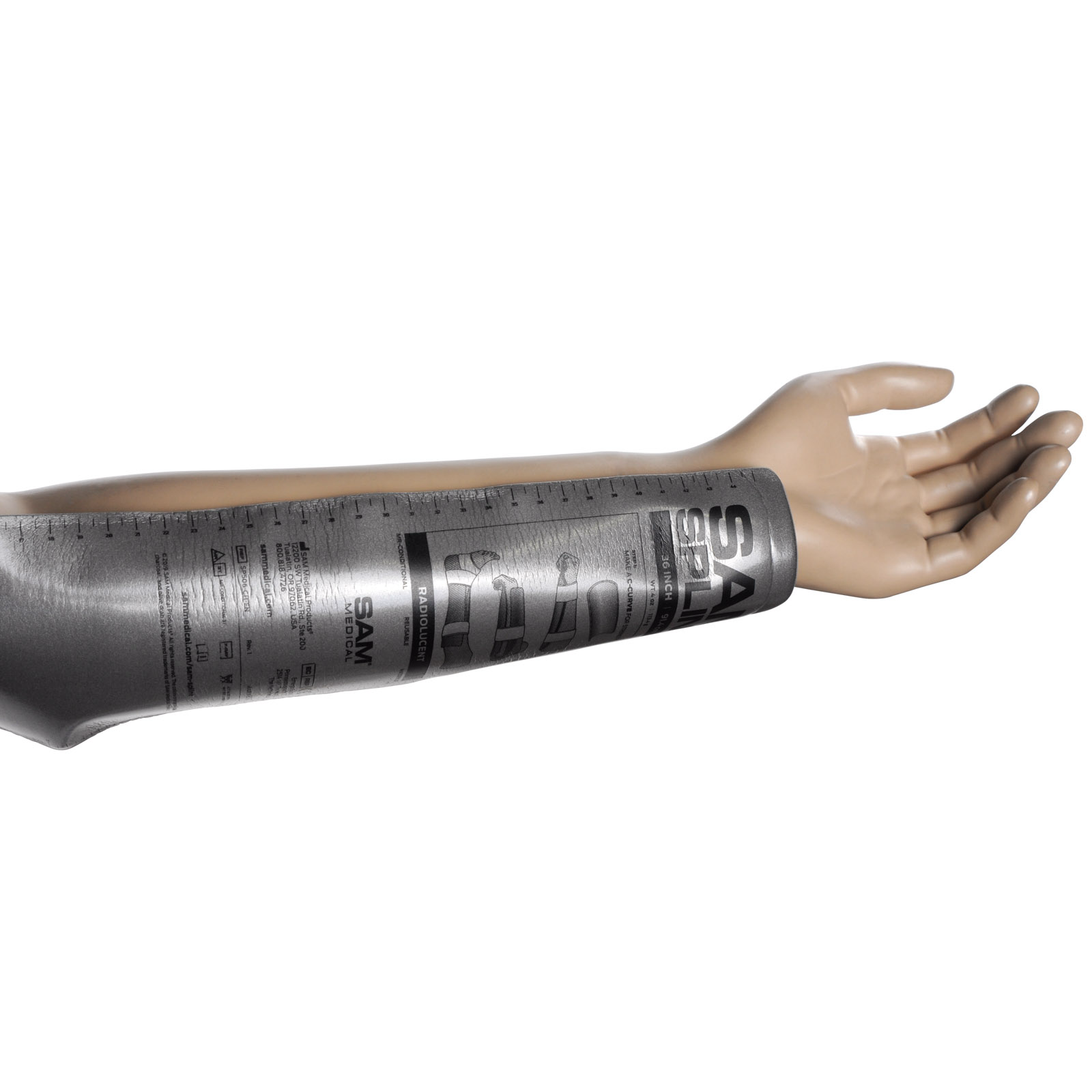 Sam Splint Universal Flexible Aluminum Splint 41/2 X 36