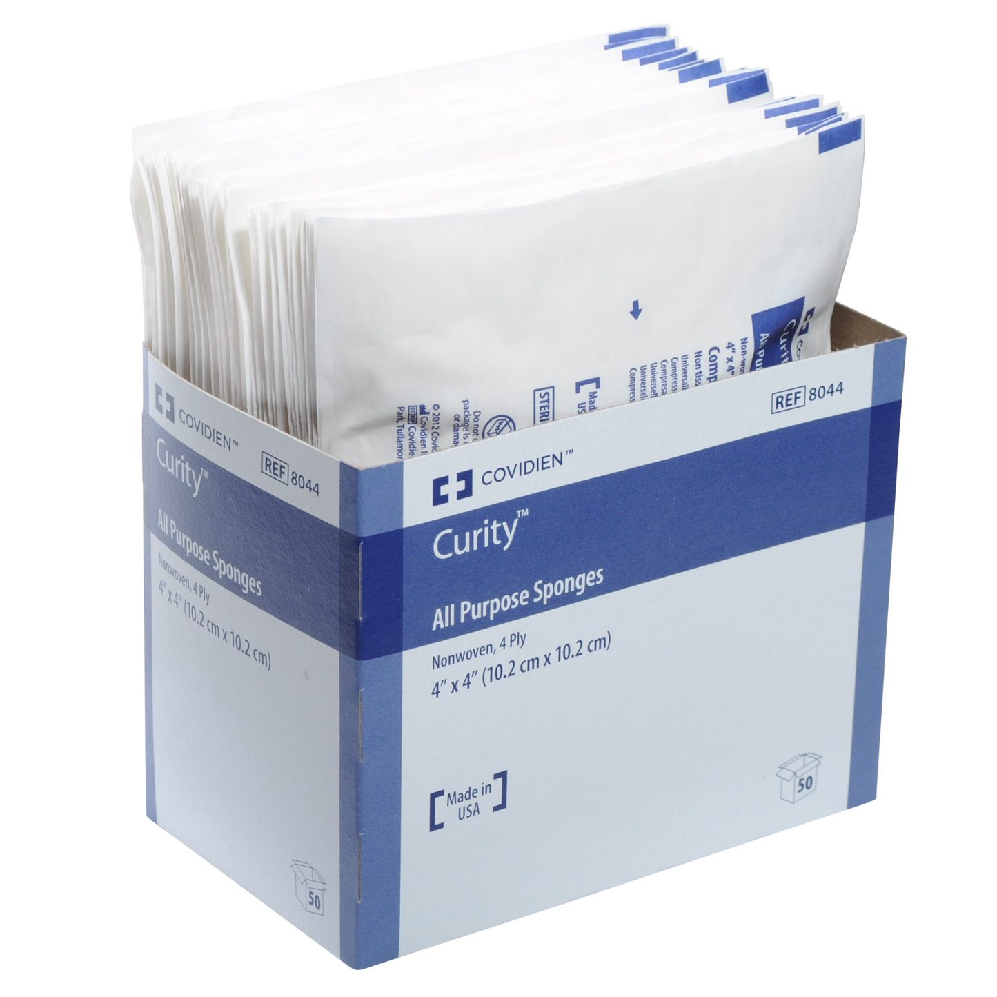 Kendall Curity Coviden Gauze Sponge Sterile 25 Packets Of 2