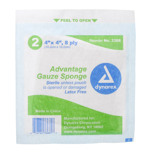 Gauze Sponge Sterile 4x4 Each