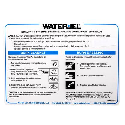 Water jel Emergency Burn Kit Soft pack Small
