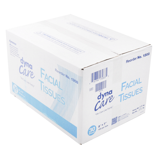 Facial Tissue 2 ply, 100 per box (30Bx/Cs)