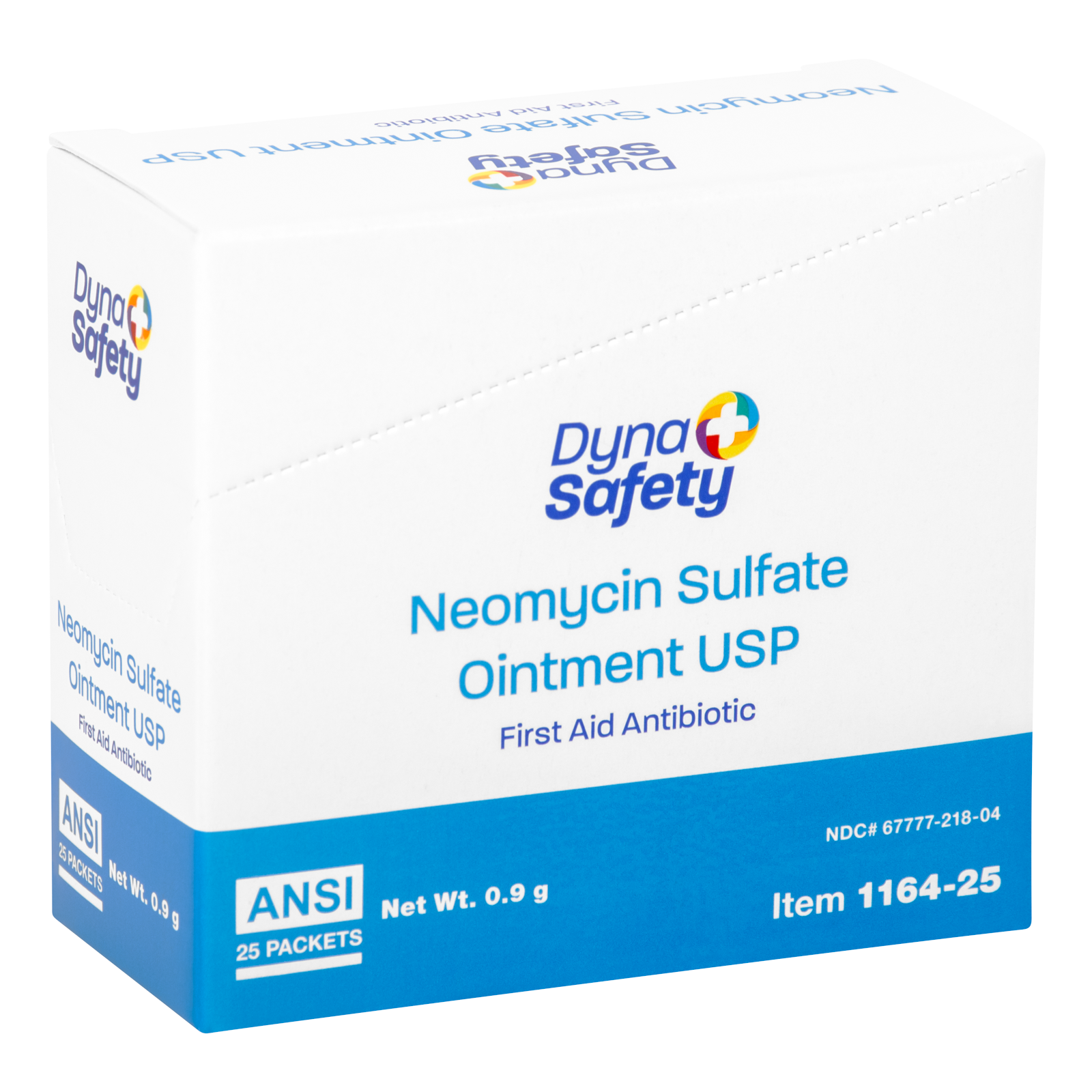 Neomycin Antibiotic Ointment Packets Dynasafety (25/Bx)