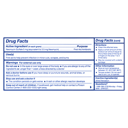 Neomycin Antibiotic Ointment Packets Dynasafety (25/Bx)