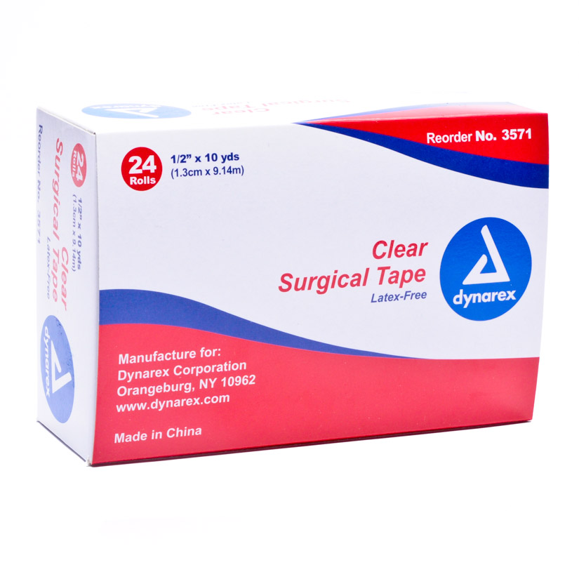 Adhesive Tape Clear 1/2'' X 10 Yrds 24 Rolls Per Box
