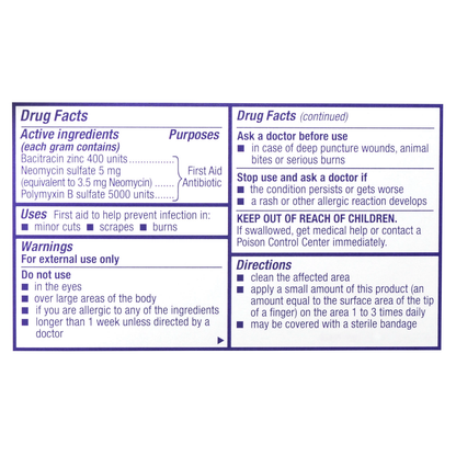 Medi-First Triple Antibiotic Ointment Individual Packets 25/box
