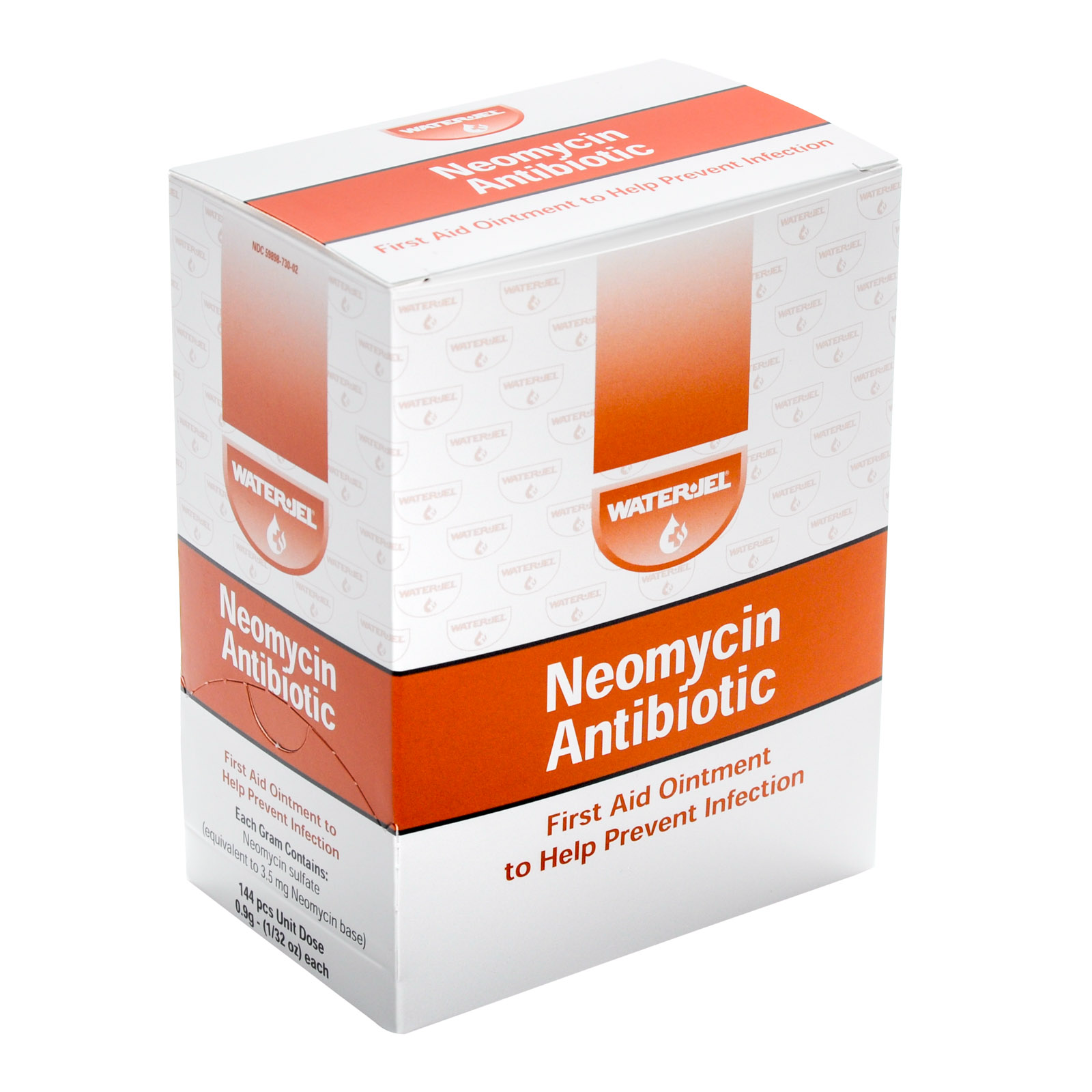 Neomycin Antibiotic Ointment Water Jel Packets 144/box