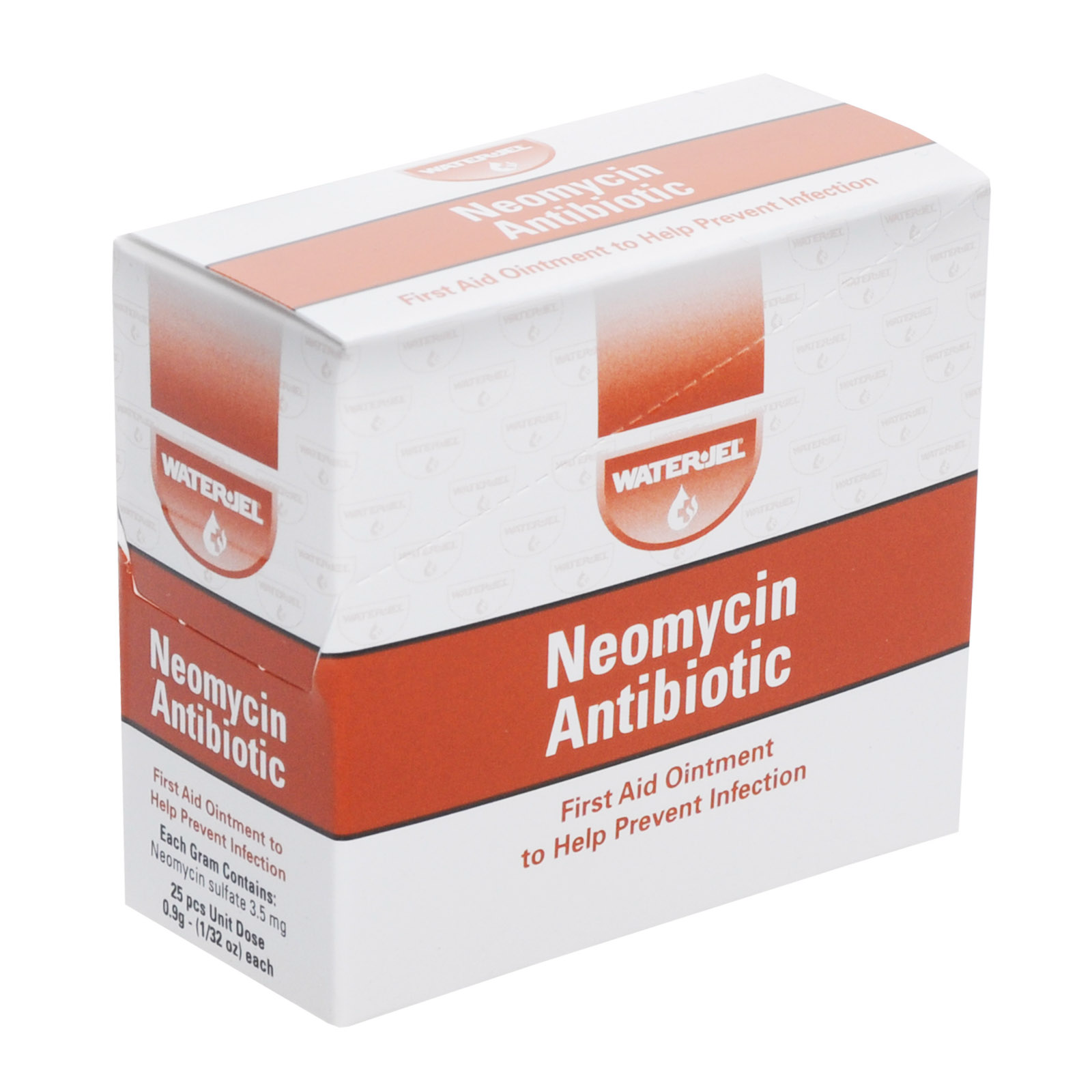 Water Jel Neomycin Antibiotic Ointment Packets 25/box