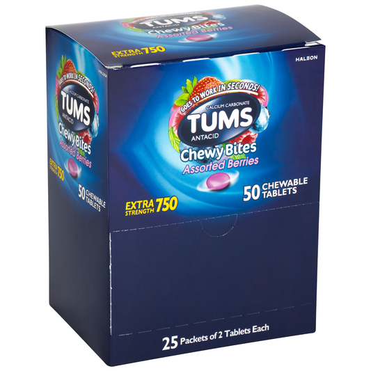 Tums Chewy Packets 25/Box