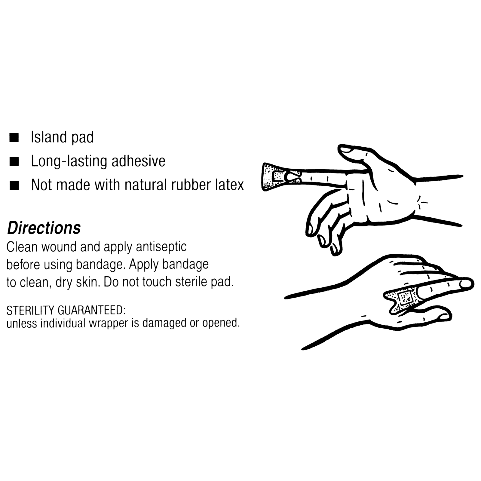 Finger/Knuckle Bandage Unit (10/bx)