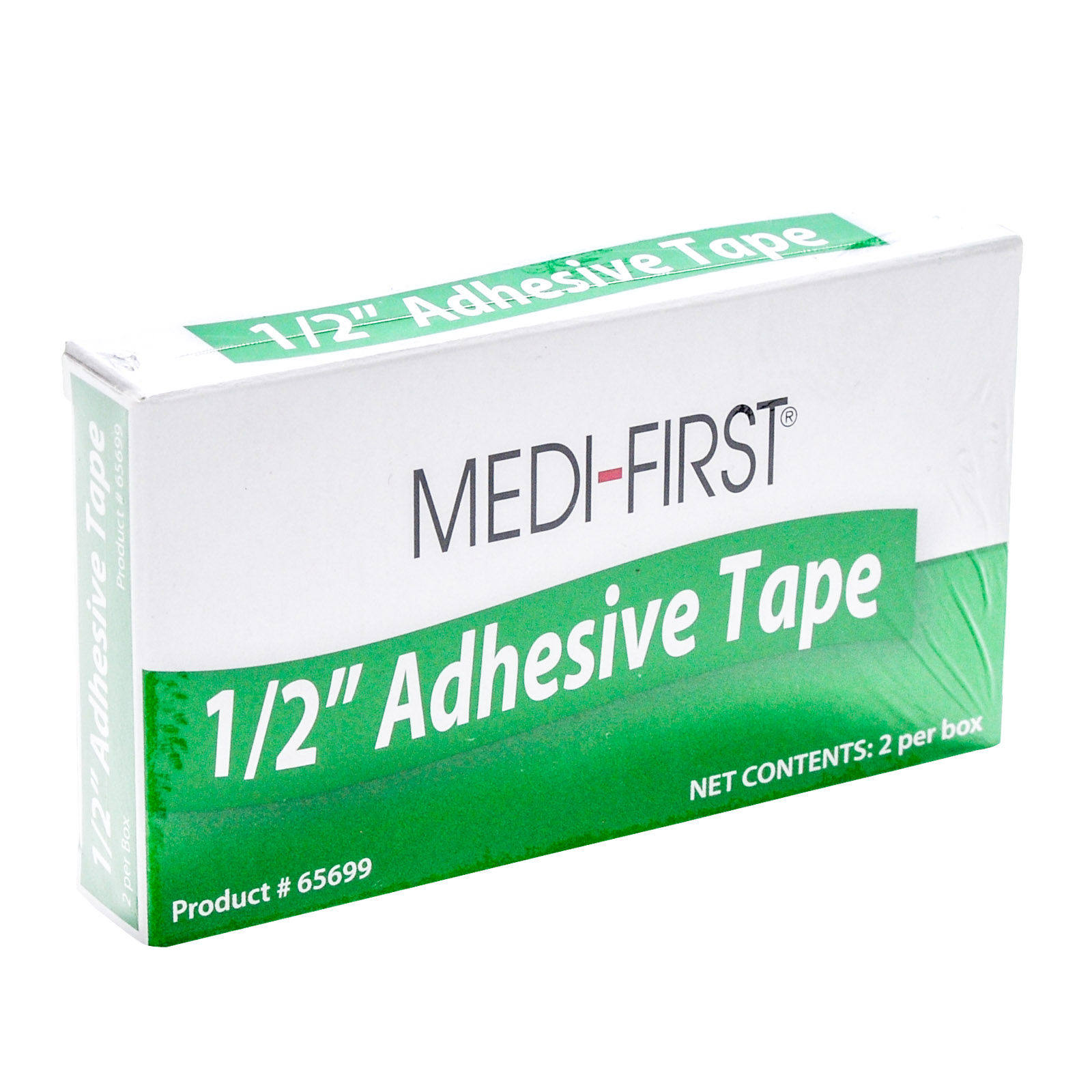 Adhesive Tape 1/2 x 2.5 2 rolls/Unit box