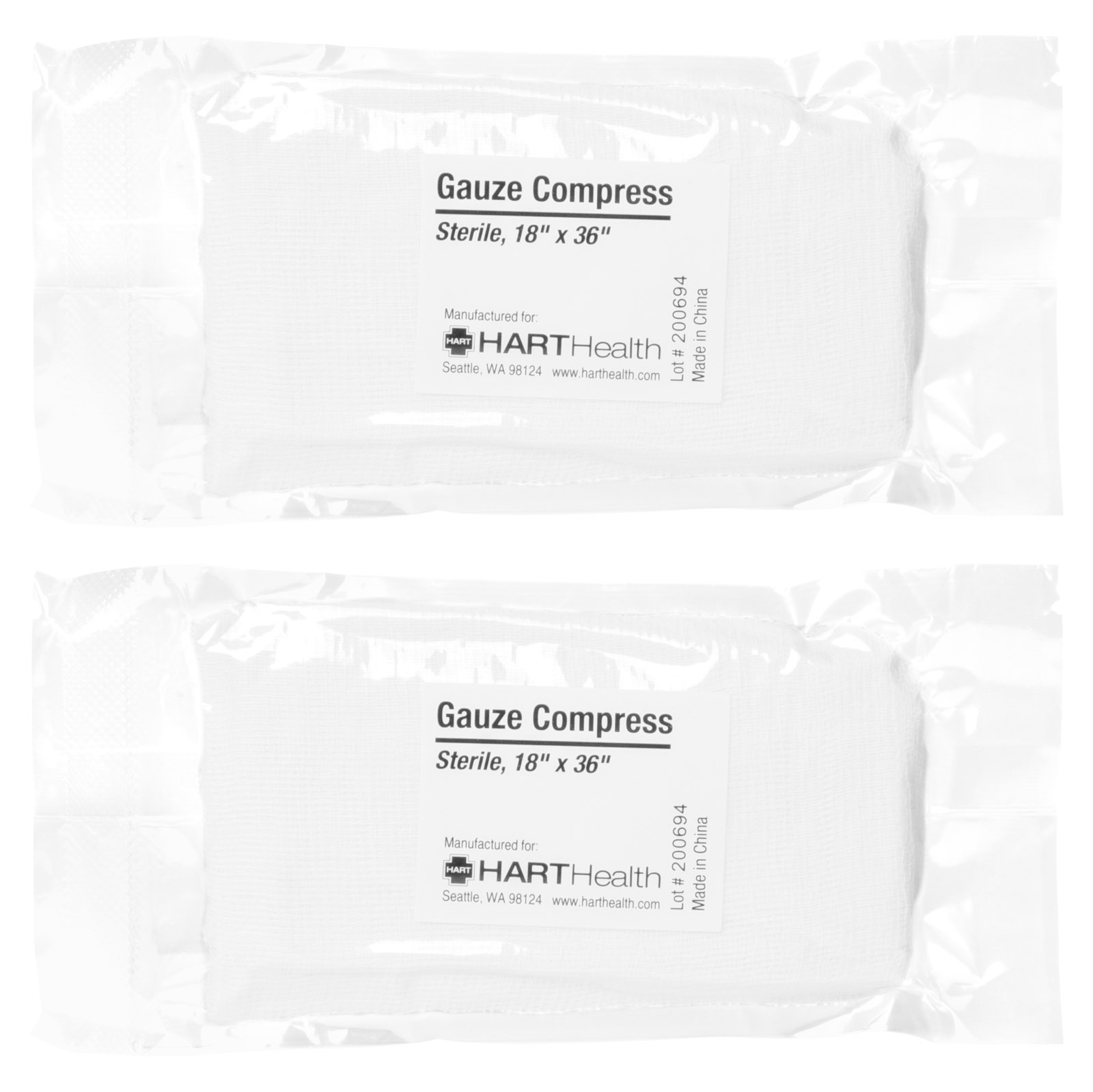 Unitized Kit Refill Gauze Bandage Compress 18" X 36" 2/box