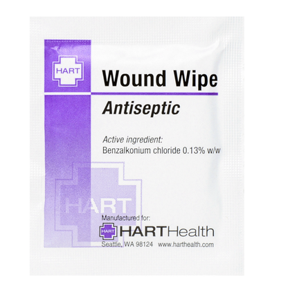 Unitized Kit Refill Antiseptic Wipe Towelettes 10/box