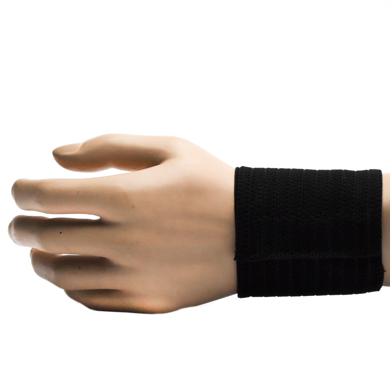Wrist Support Wrap Around Wrist Elastic Black