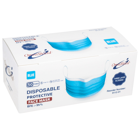 Procedure Face Masks With Ear Loops 50/Bx