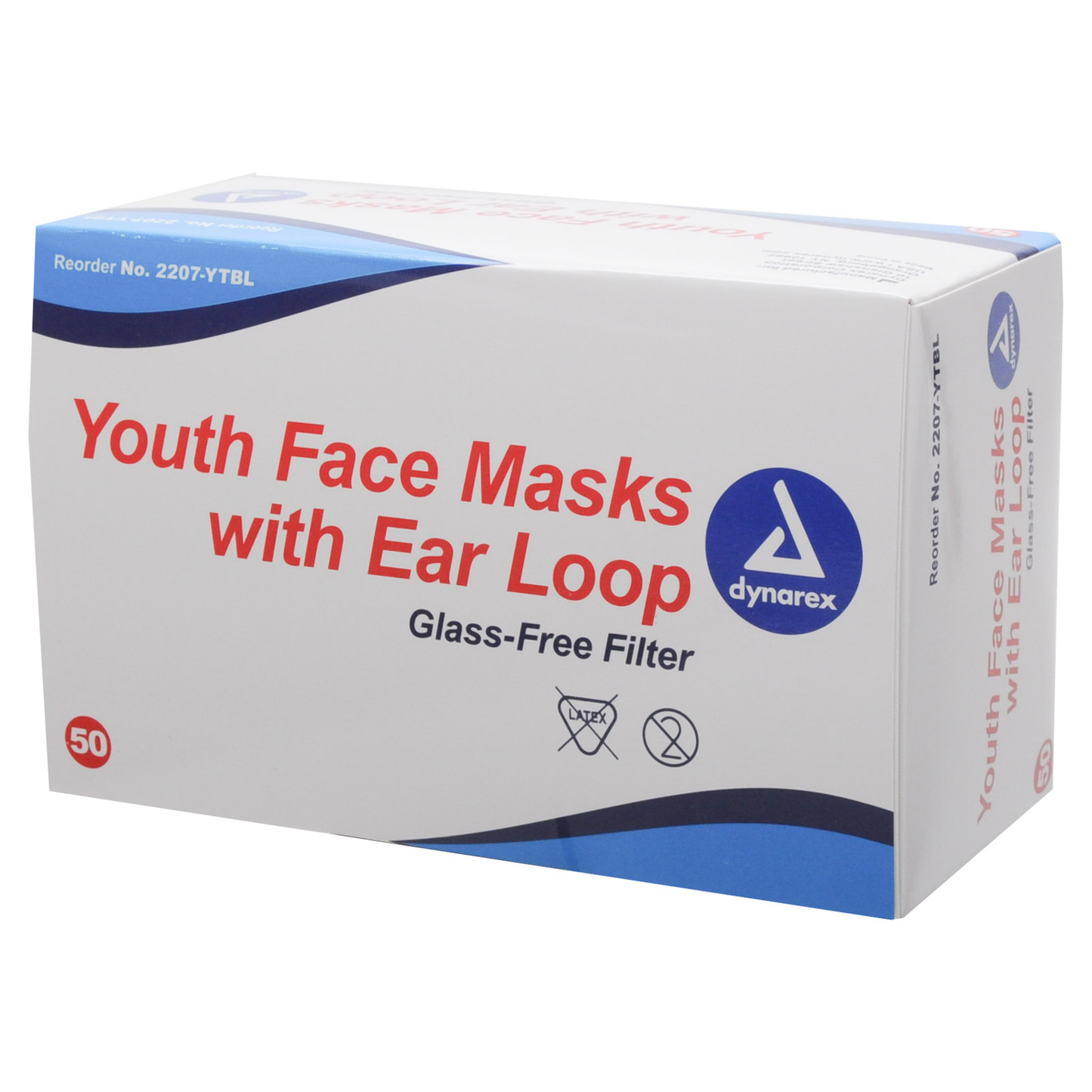 Child Size Face Mask Blue 50/Box