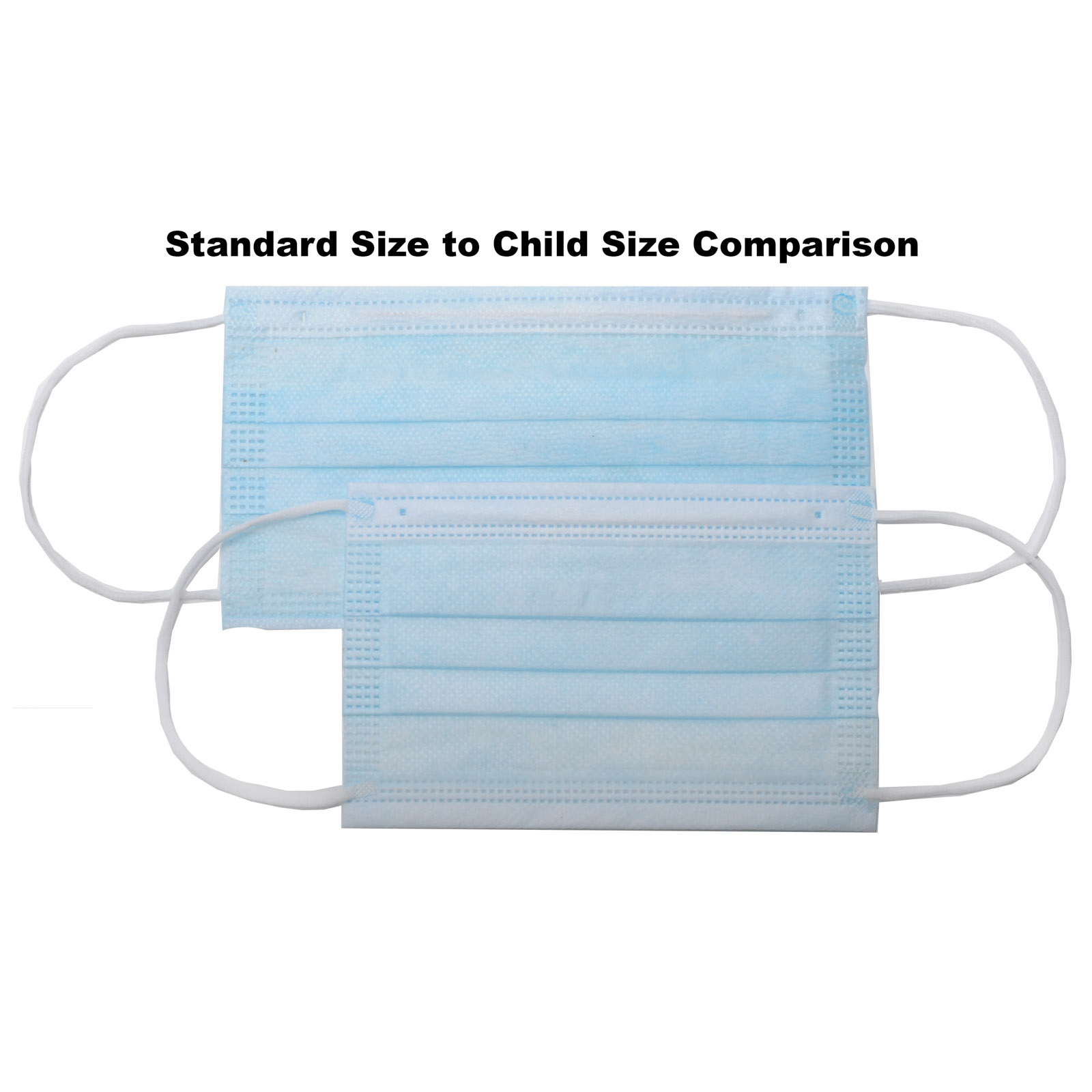 Child Size Face Mask Blue 50/Box