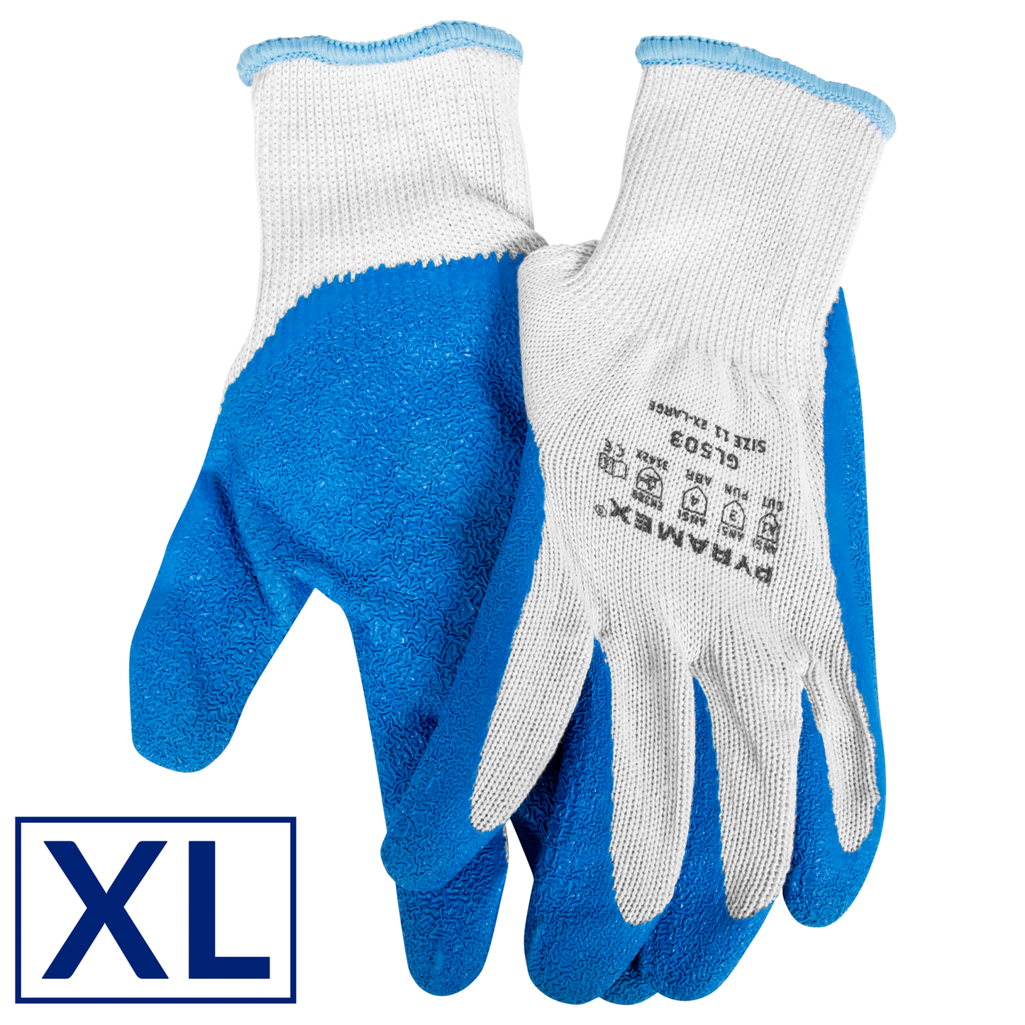 Crinkle Latex Gloves Pair