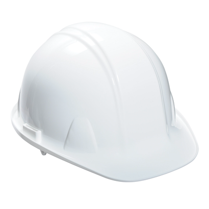 Safety Hard Hat With Ratchet Headgear Adjustment