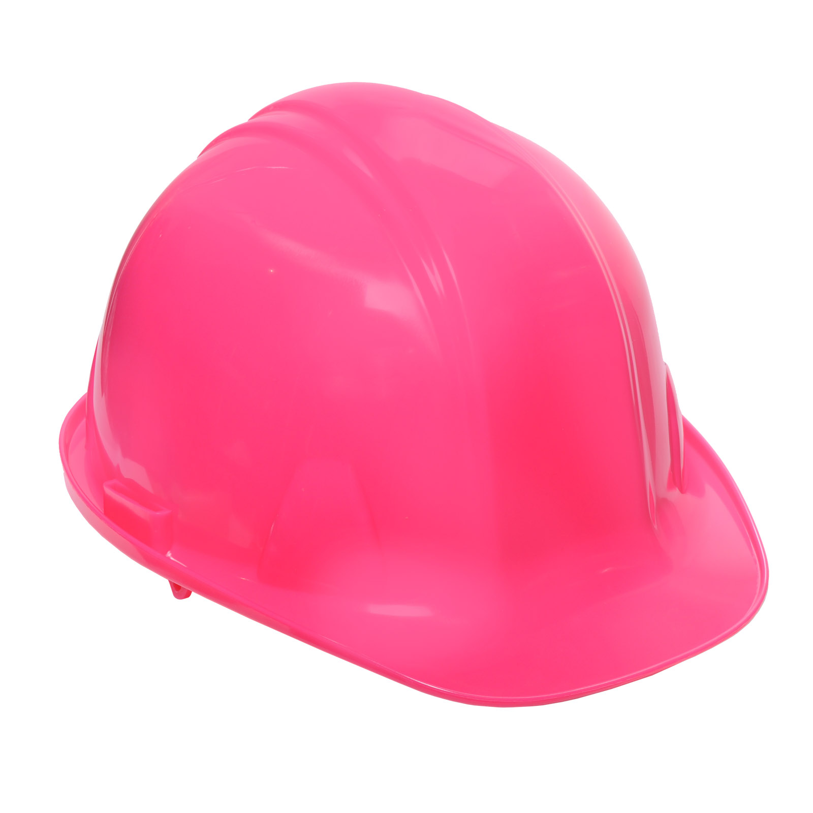 Safety Hard Hat With Ratchet Headgear Adjustment High Visibility