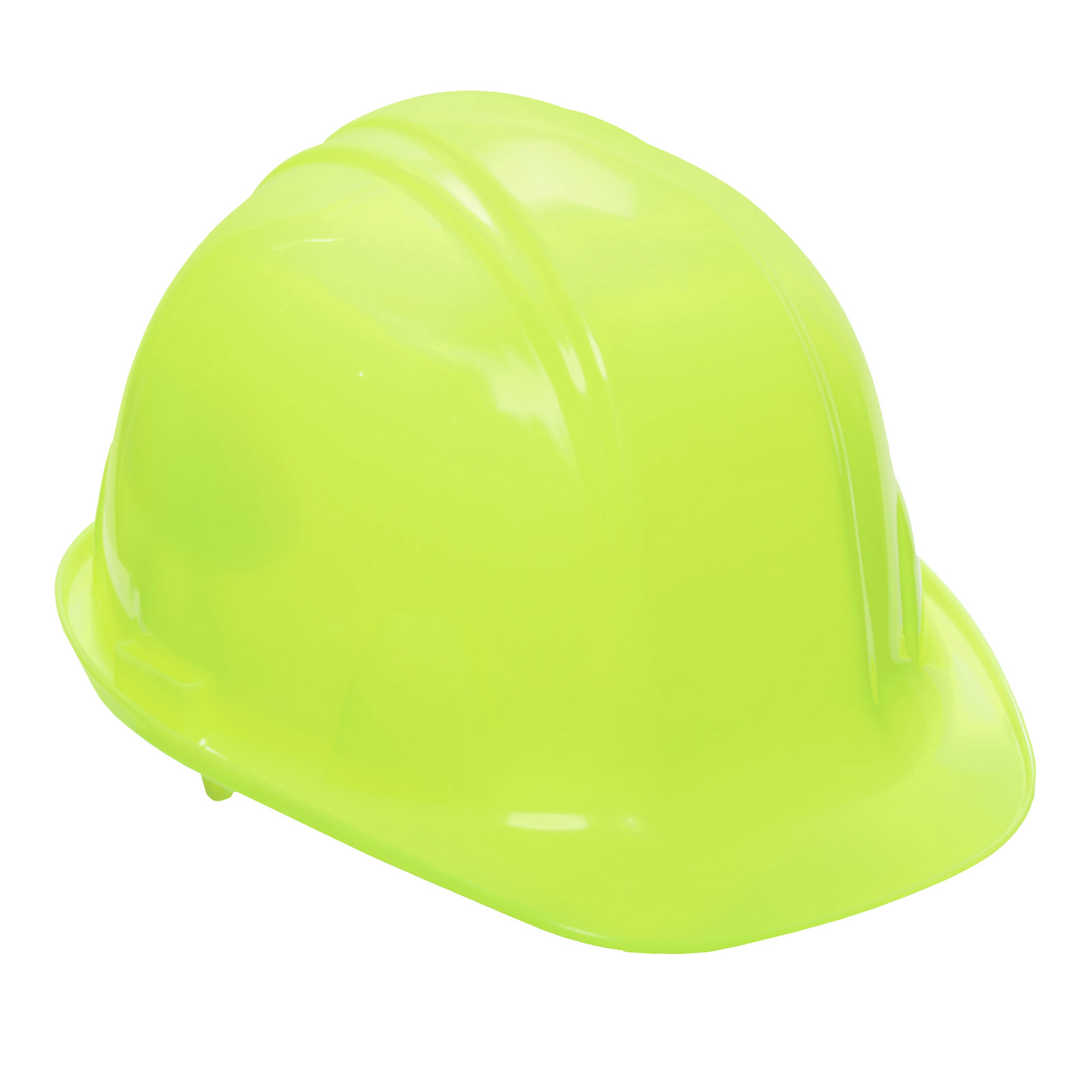 Safety Hard Hat With Ratchet Headgear Adjustment High Visibility