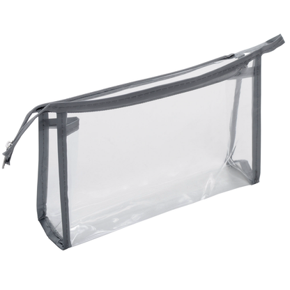Vinyl Pouch Clear Zip 8x5 Each