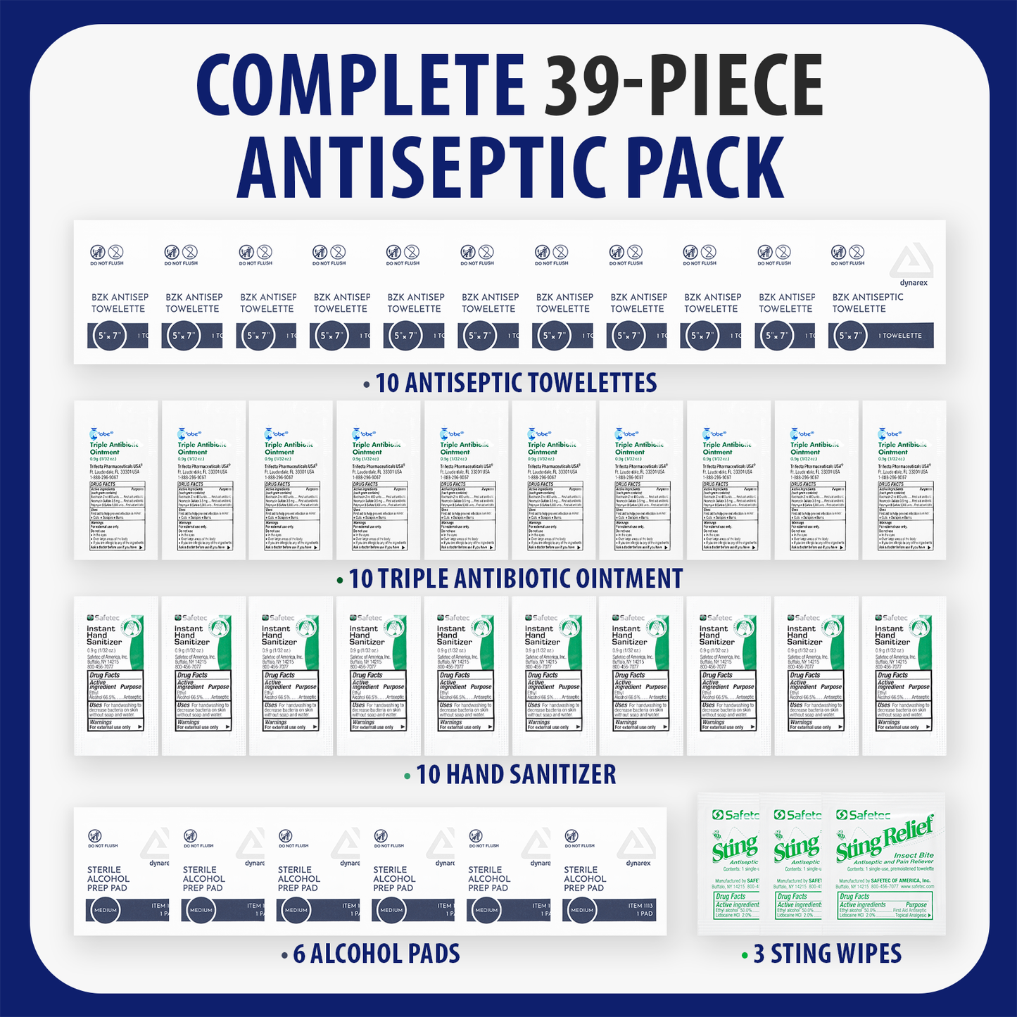 On The Go Antiseptics Pack