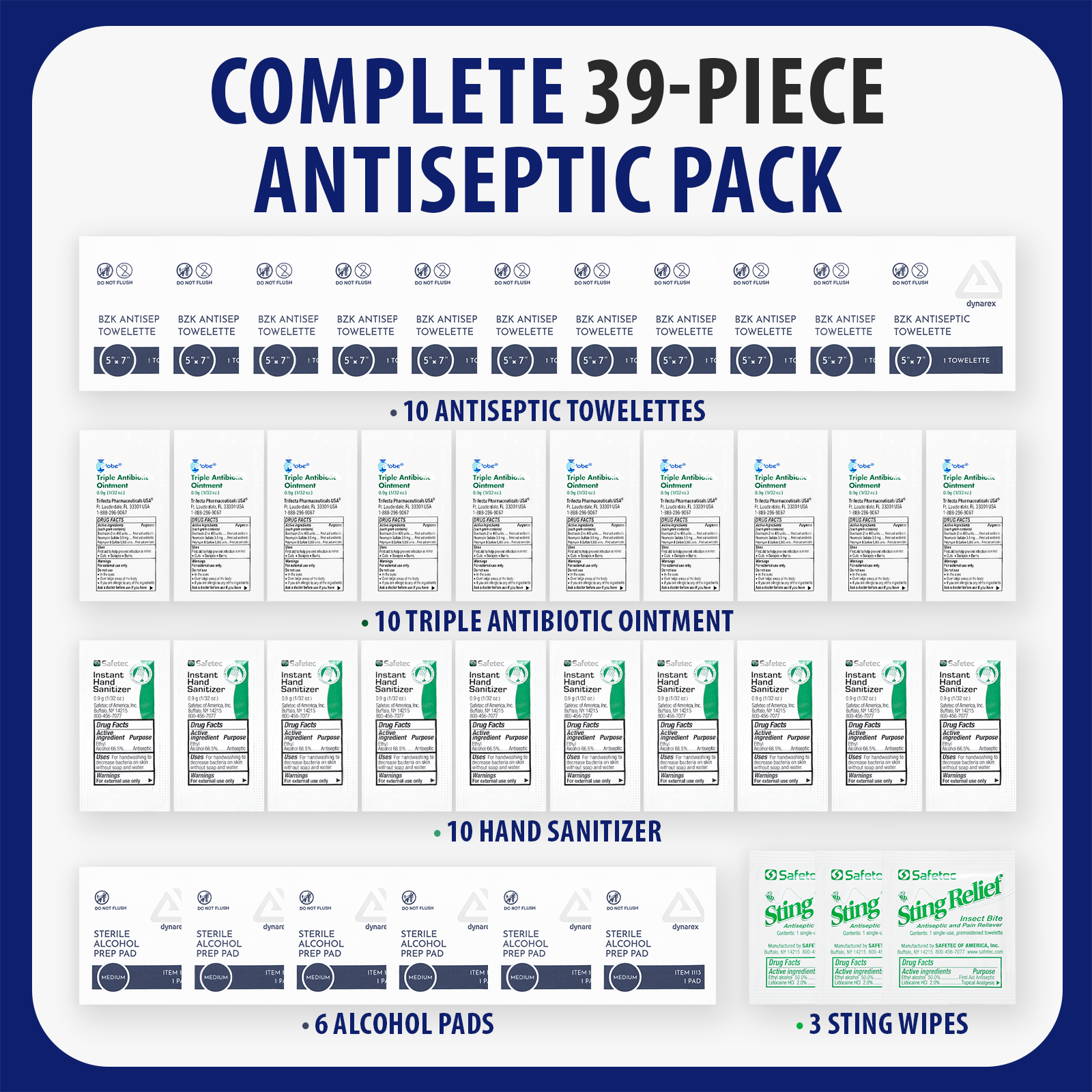 On The Go Antiseptics Pack