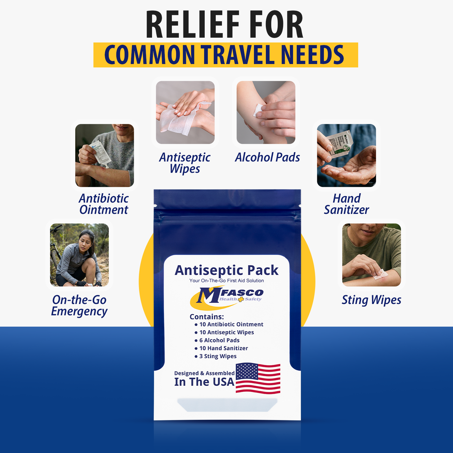 On The Go Antiseptics Pack