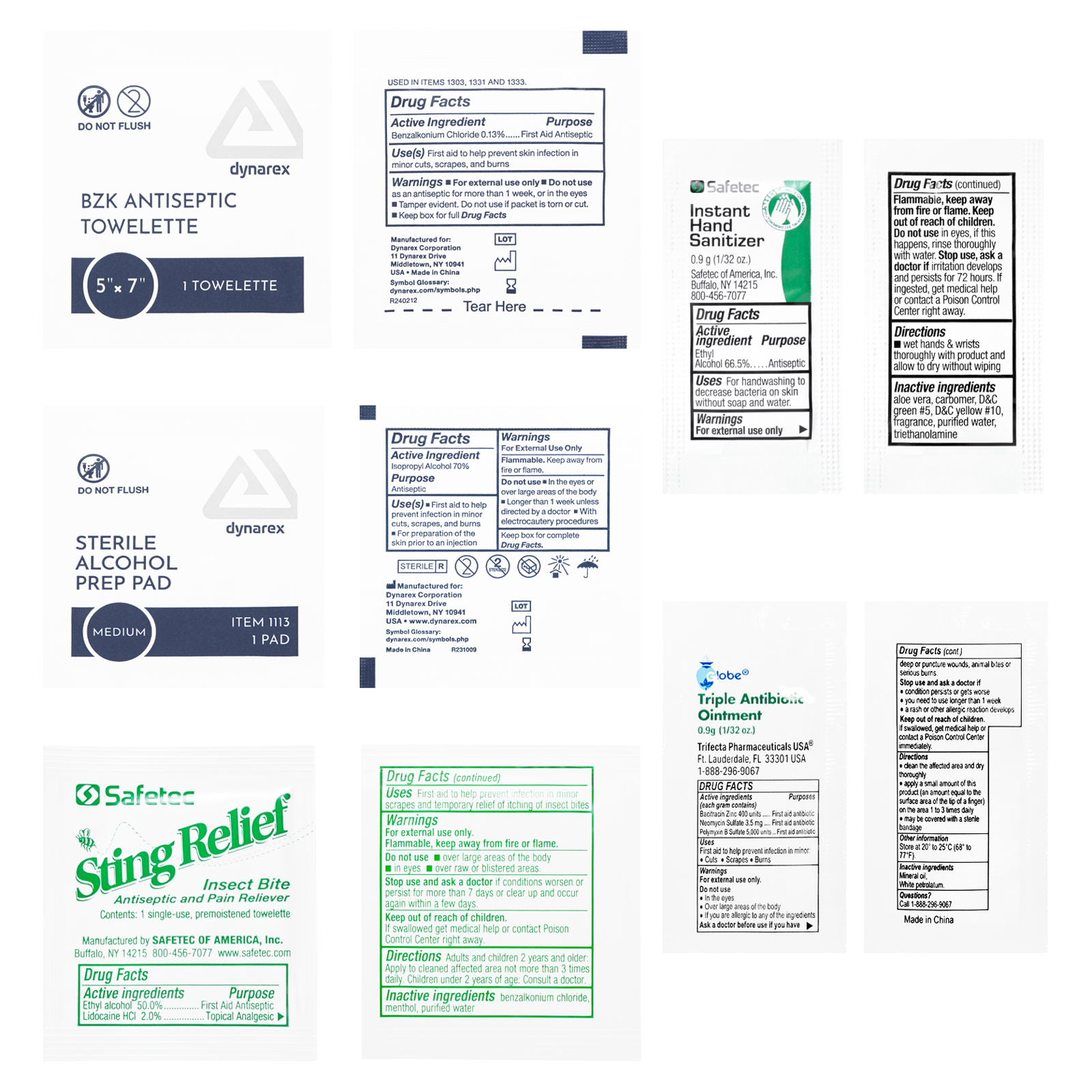 On The Go Antiseptics Pack